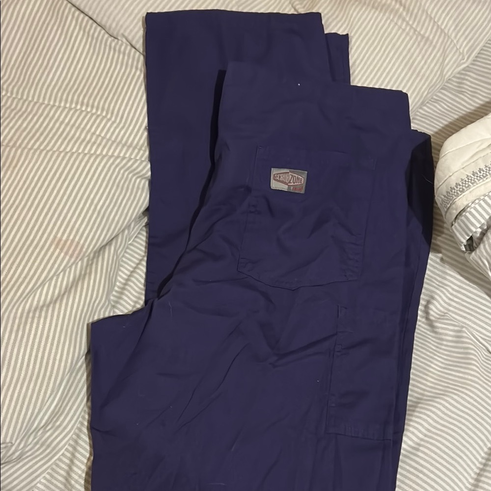 Purple Scrubzone set xs